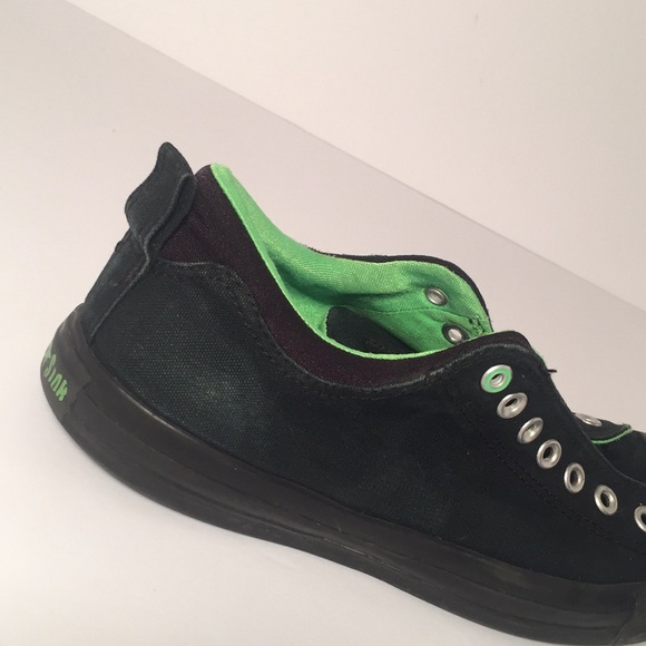 Converse Size 10 Men Lime Green and Black - Picture 7 of 7